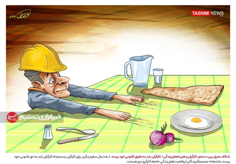 دستمزد کارگران