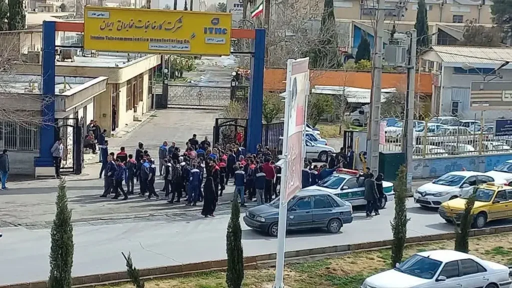 اعتراض دوباره کارگران کارخانجات مخابراتی ایران