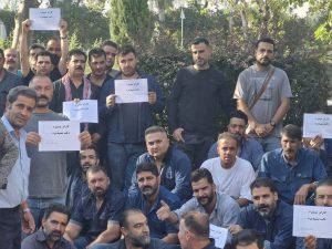 تداوم اعتراض و تجمع جمعی از کارگران شرکت آلومینیم سازی اراک