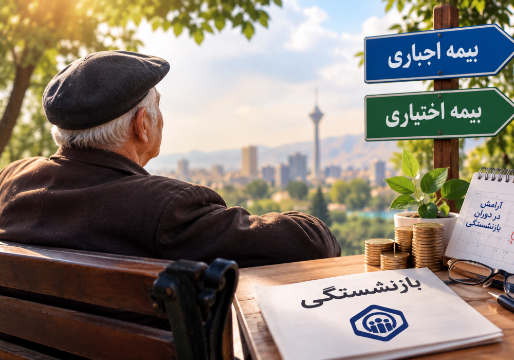آیا با بیمه اختیاری می‌توان مانند بیمه اجباری بازنشسته شد؟