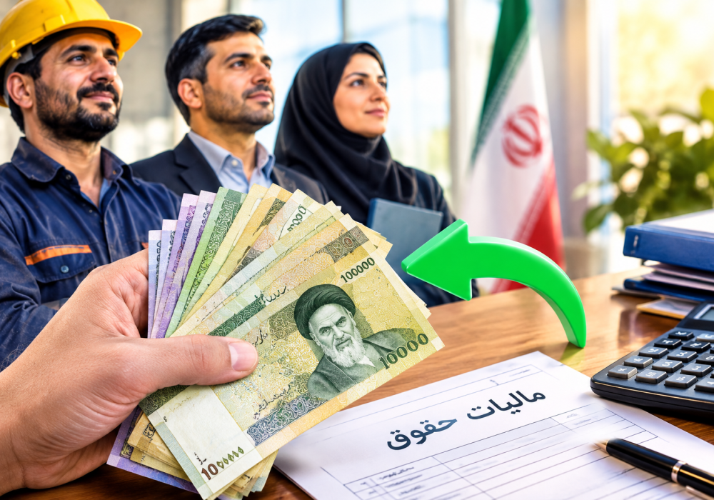 خبر خوش برای کارگران و کارمندان؛ مالیات حقوق ۱۲ سال گذشته را پس بگیرید (+جزئیات)