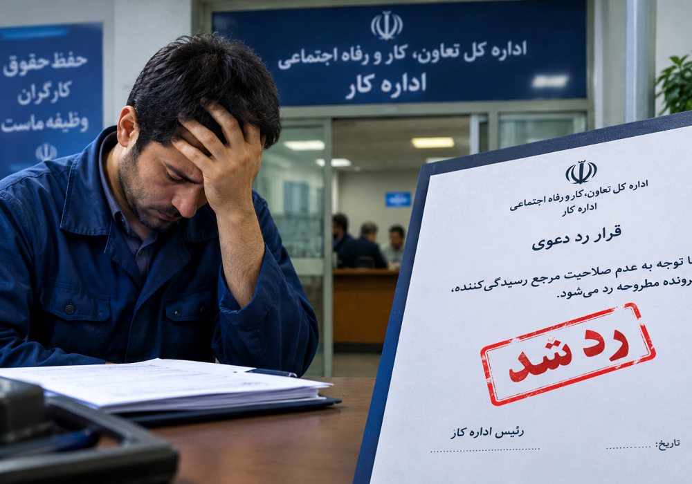 اگر اداره کار پرونده شما را رد کرد، چگونه دوباره شکایت کنید؟
