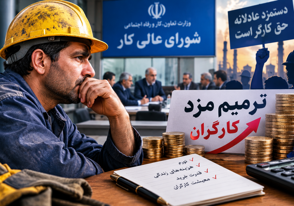 آخرین اخبار درباره بازنگری دستمزد کارگران؛ امروز دوشنبه ۴ آبان